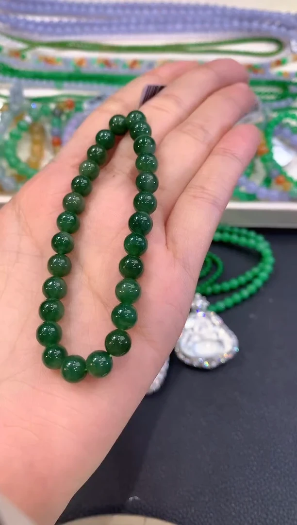 未镶嵌手串翡翠w104