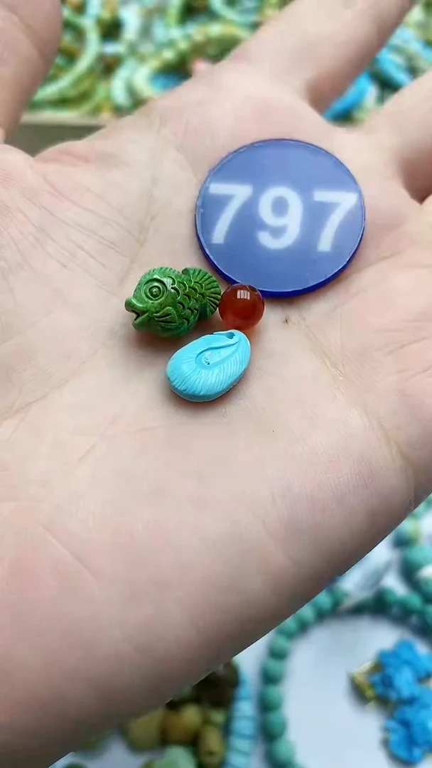 【闪购商品】玛瑙/玉髓珠子未镶嵌797