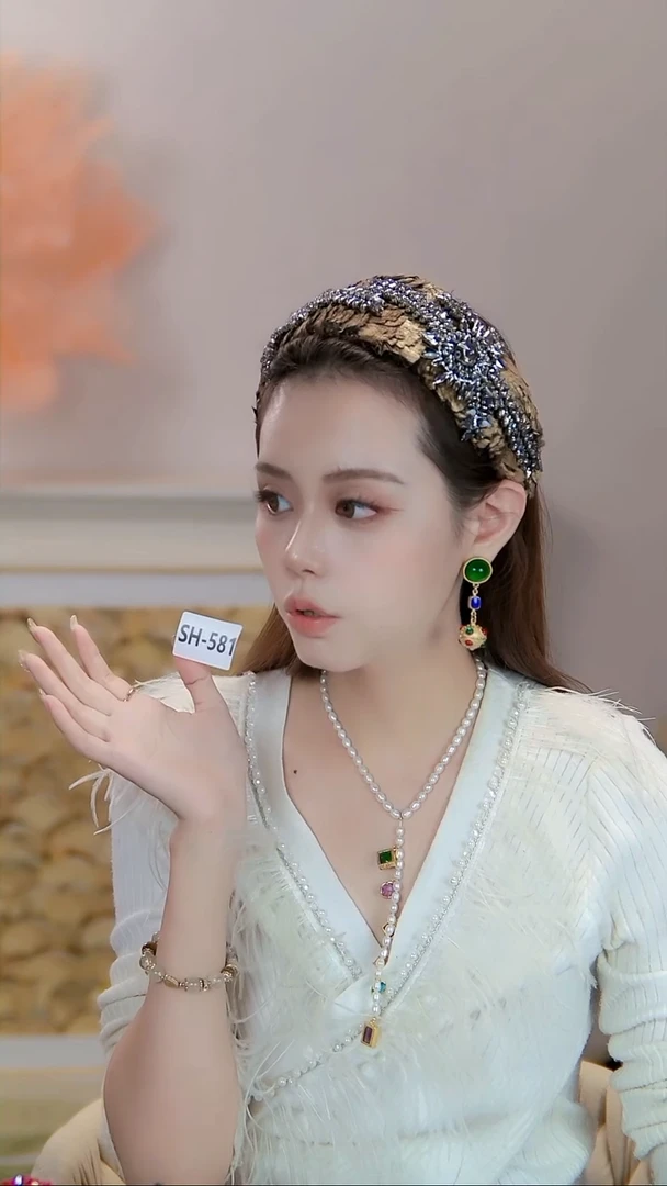 锌合金布艺日常百搭通勤款 SH-581