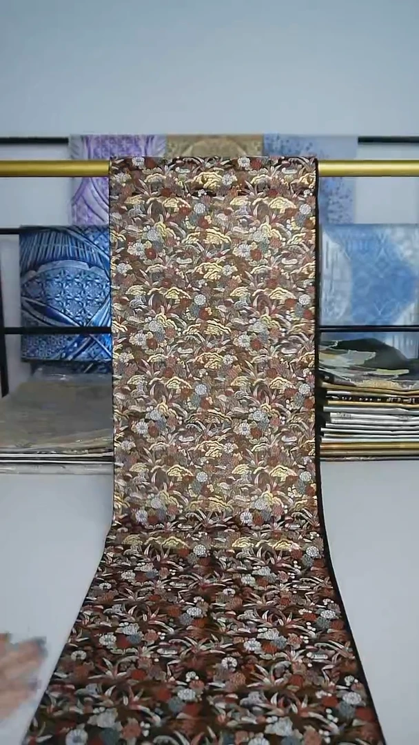 织绣96 六通细密织鸳鸯花卉特价