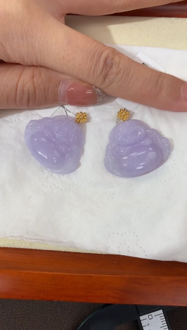 【闪购商品】翡翠颈饰18K金镶嵌天然缅甸a货翡翠(多样性发其一)