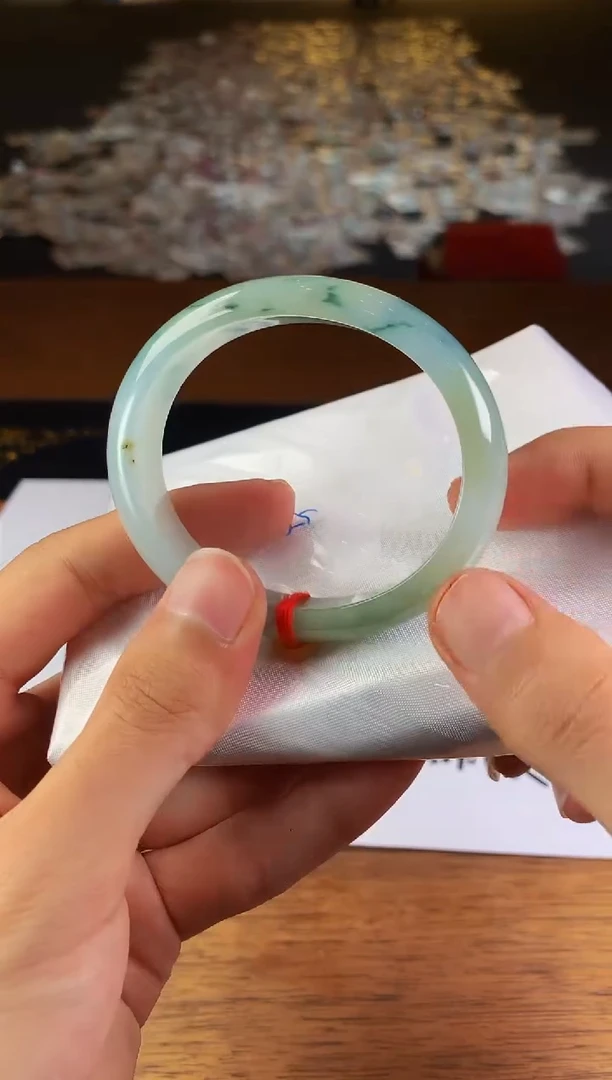 定制翡翠未镶嵌5050毛货不退不换 56圈