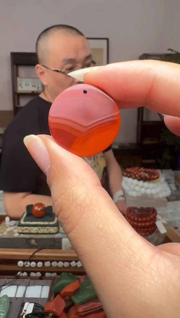 未镶嵌南红玛瑙挂件p193