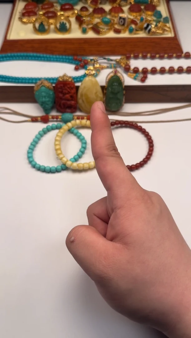 未镶嵌绿松石挂件远***~配饰配饰