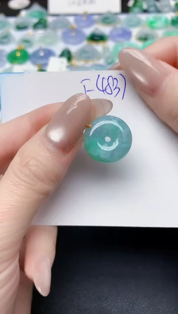 颈饰未镶嵌翡翠天然缅甸A货翡翠百元以上9元证书费自理