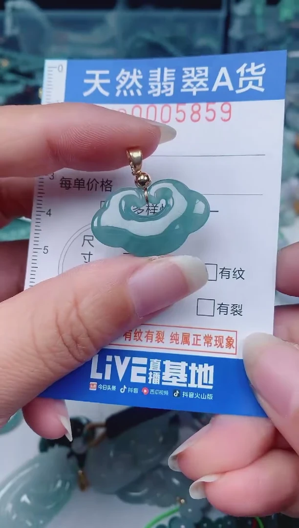 颈饰未镶嵌翡翠00005859