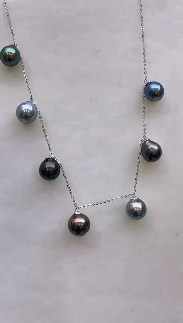 【闪购商品】海水珍珠吊坠18K金镶嵌131 8-10mm