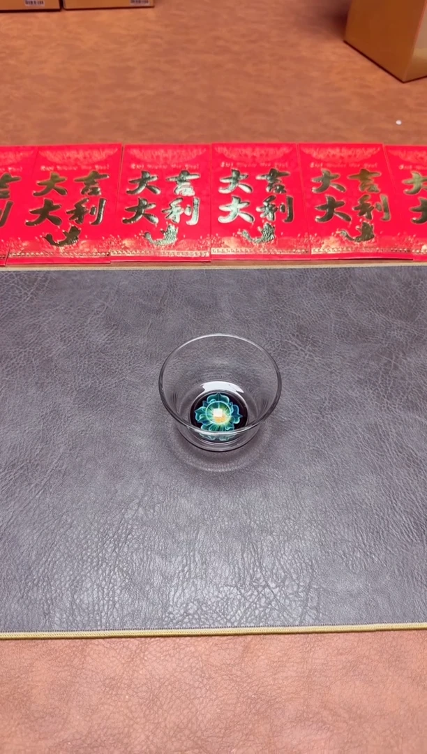 【闪购商品】风谜花语君杯透明色