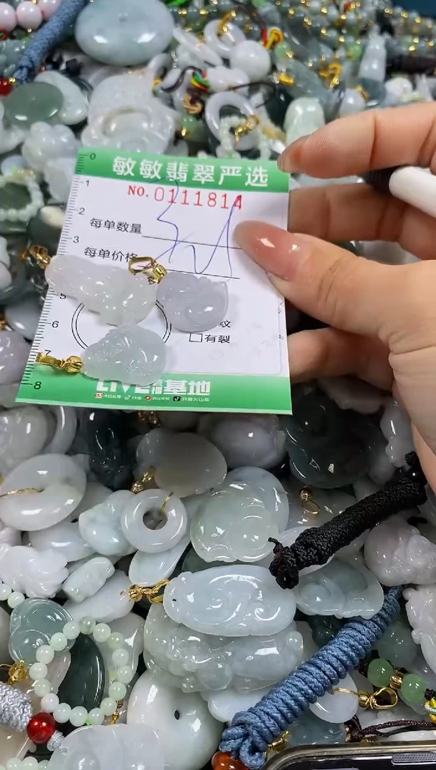 【闪购商品】翡翠颈饰未镶嵌闪购0111814多样性发其一