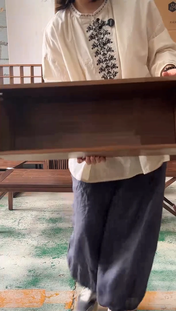 木（非红木类）单层翻门柜 没门