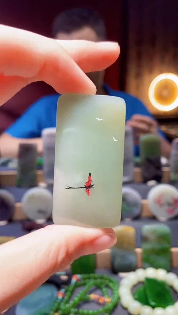 和田玉未镶嵌挂件yc