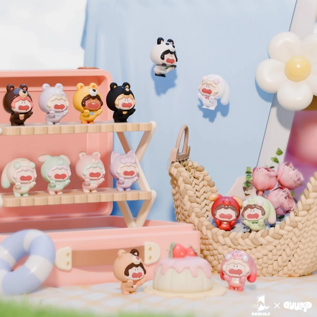 满满【拆盒】QUUPID举高高萌粒（许愿）系列潮玩盲盒代拆