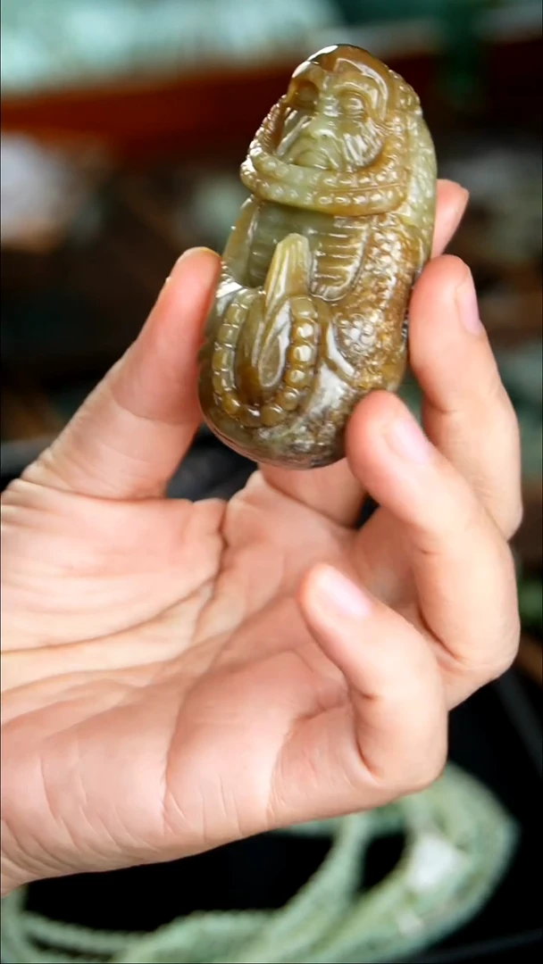 未镶嵌和田玉（糖玉）把件001