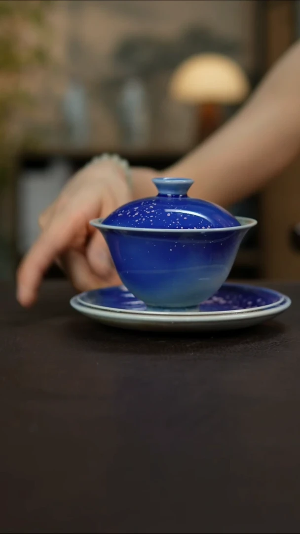 杯景德镇陶瓷杯碗柴烧多人