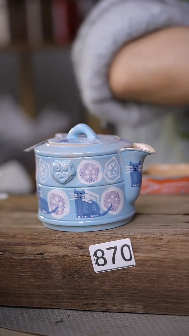 【闪购商品】瓷片中国美院设计师 小吴 款/ 宝瓶