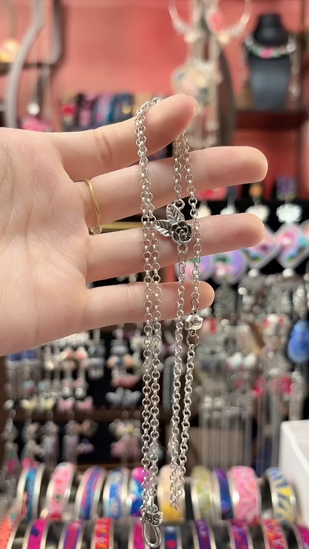 织绣 云织谣民族风精美饰品   【苗银链子】