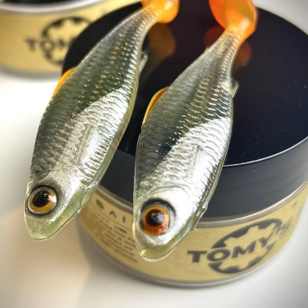 TOMY'S BAIT小饵鱼系列 路亚饵 MICRO ROACH纯手工软饵 微型小鱼