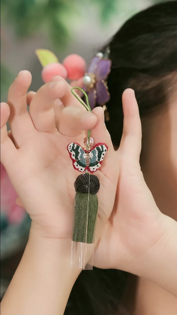 刺绣湘传礼纯手工挂件