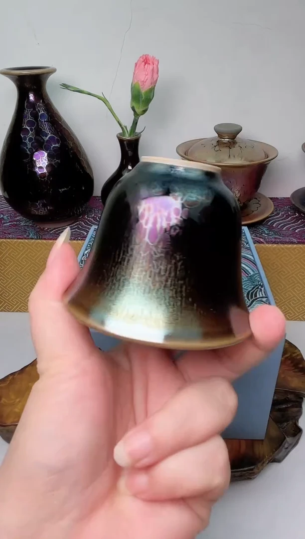 茶盏铃铛，闪购前已告知微瑕，下单表示已知晓