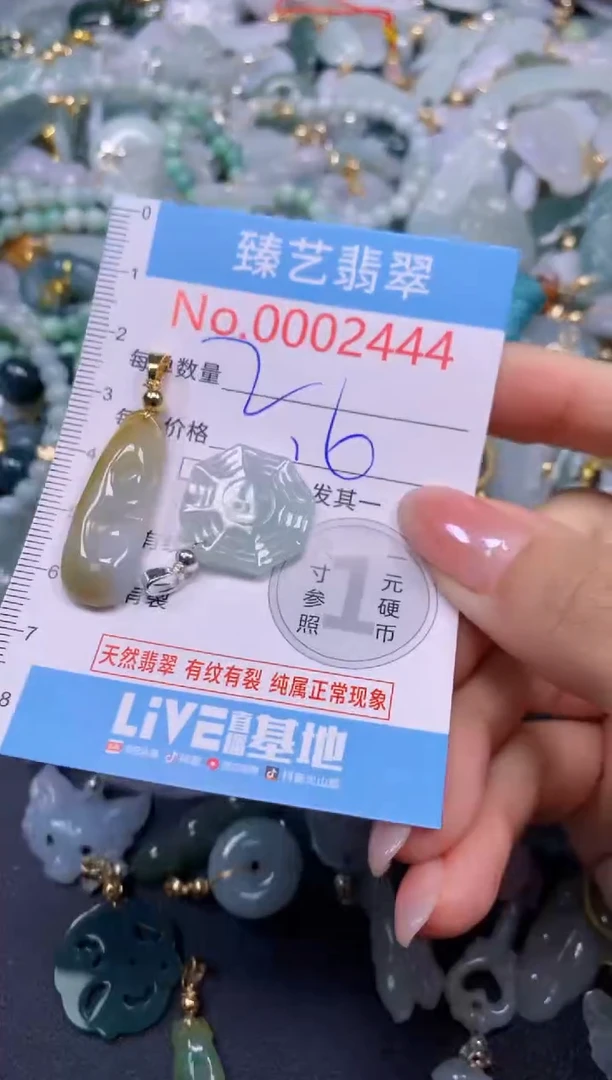 颈饰未镶嵌翡翠2444