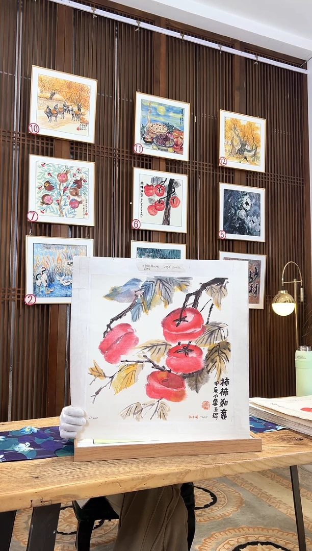 版画版画耿玉琨名章限量版画S