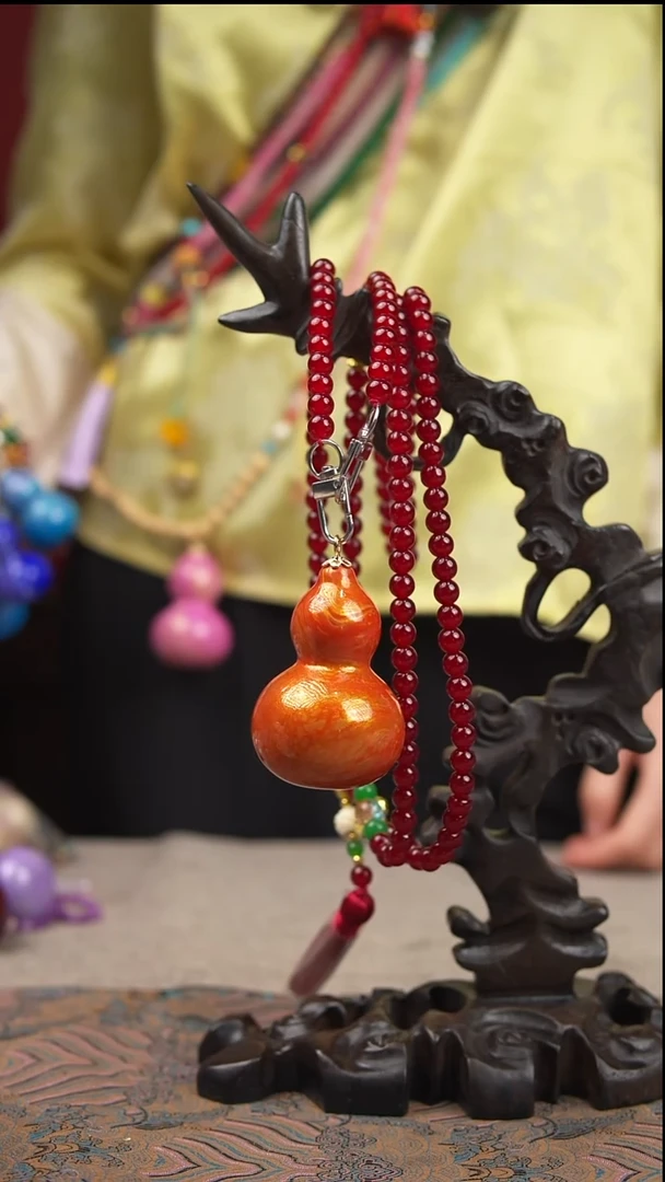 029玖澄文创漆艺葫芦国风配饰葫芦系列1