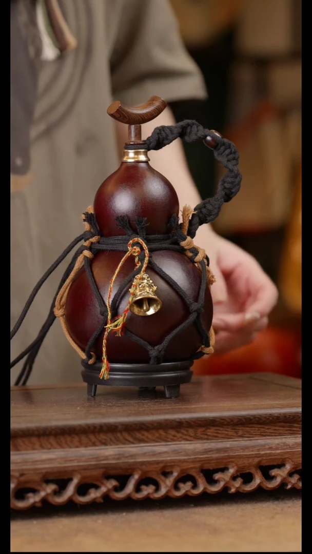 24号精品天然大漆酒葫芦一物一拍~