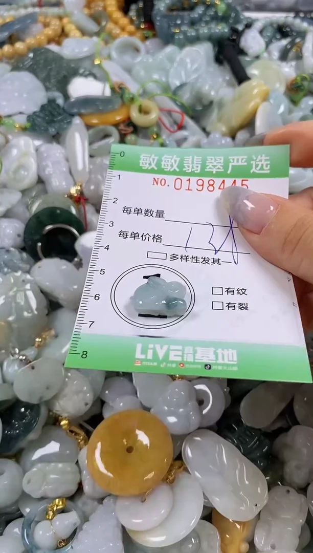 翡翠未镶嵌颈饰闪购0198445