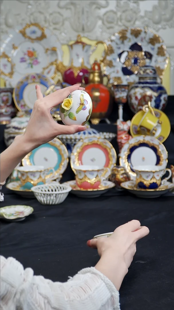 骨瓷婷婷中古器物如图所示165