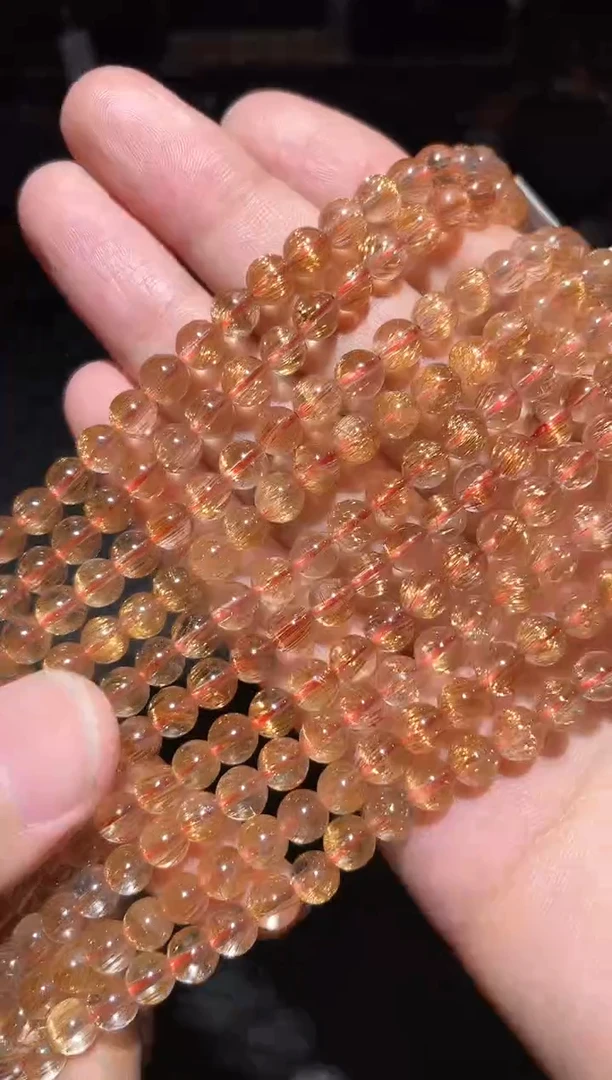 【闪购商品】水晶手链未镶嵌发晶多圈A6（多样性发其一）