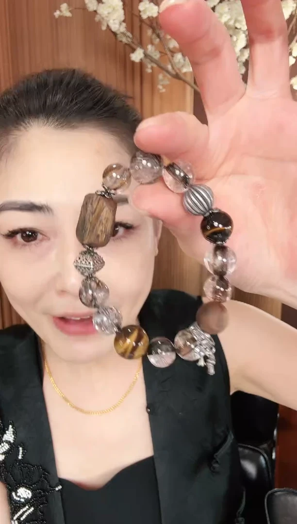 银S925镶嵌手串水晶手串
