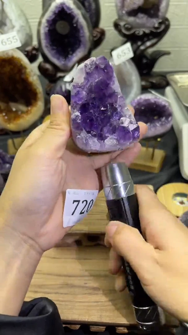 未镶嵌大型摆件（非配饰）紫晶720号摆件
