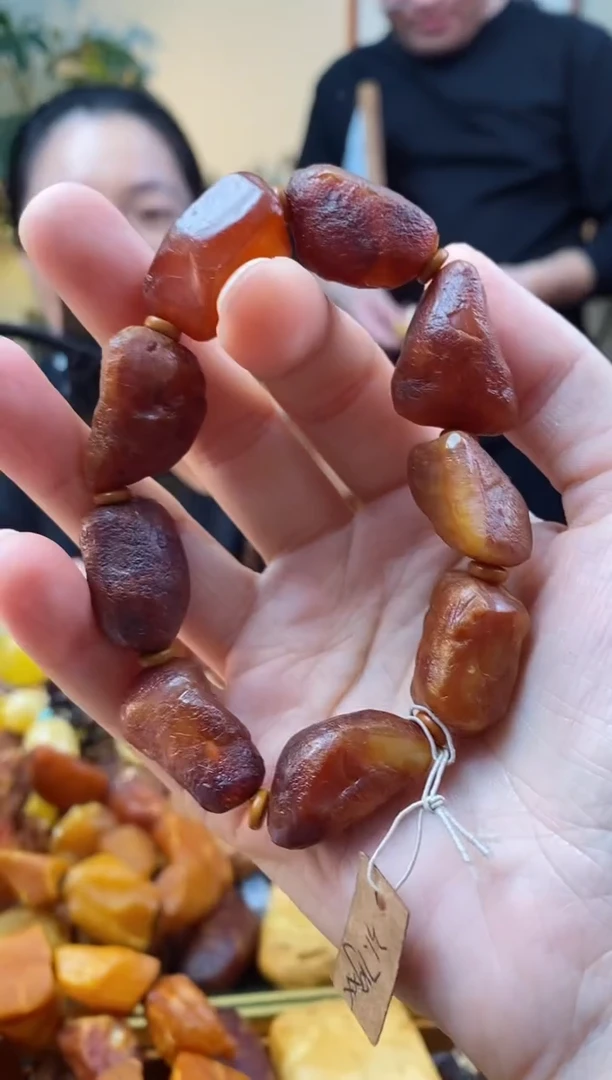【闪购商品】琥珀手串未镶嵌手串