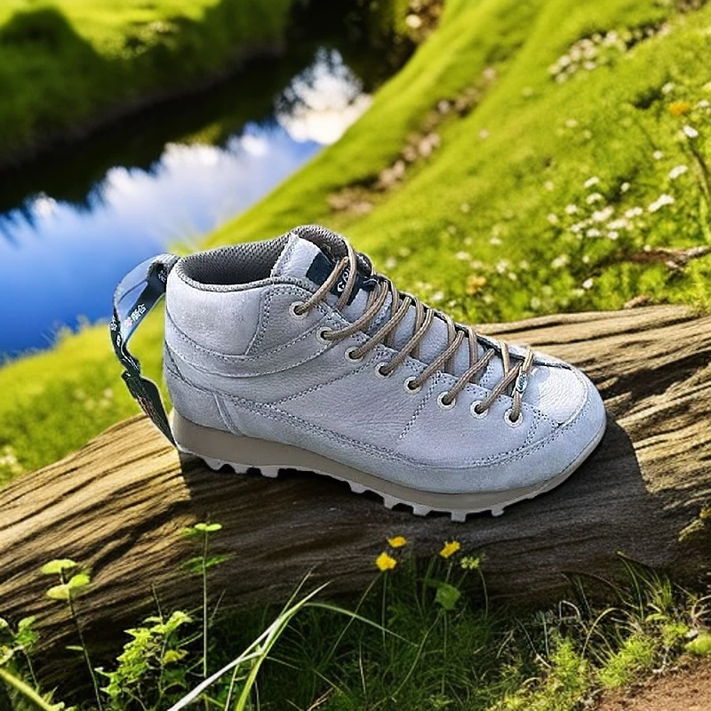 摩纳歌户外灵魂版头层牛皮防水防滑登山徒步休闲鞋中帮透气男女款