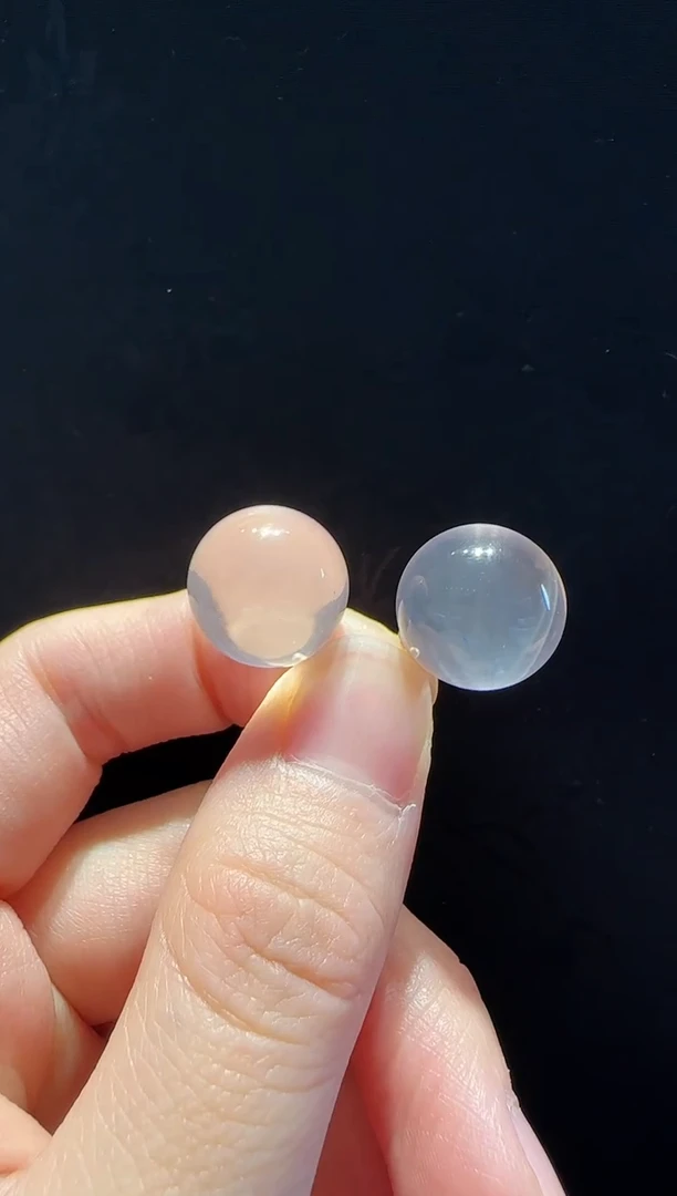 18K金镶嵌耳饰水晶多样性发货其一