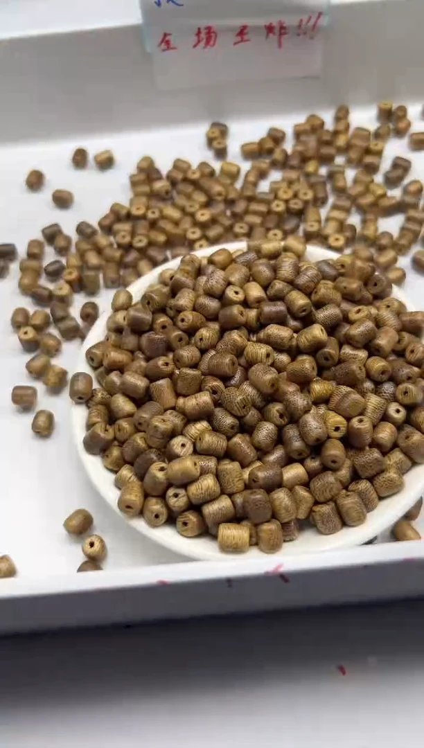 檀香木散珠w1765沉沉桶珠7*6mm*20颗