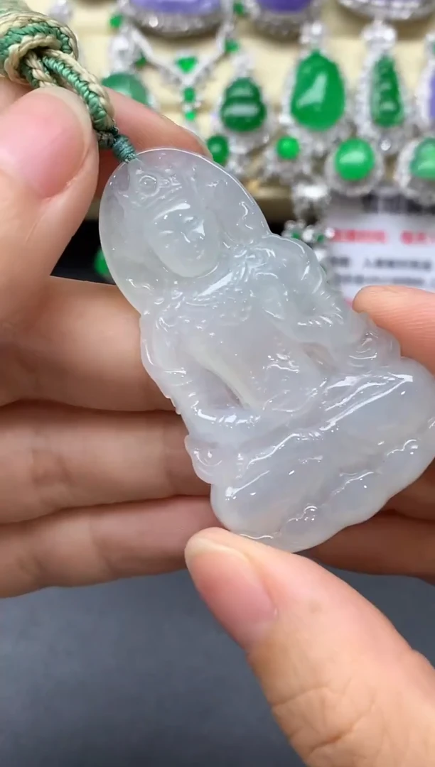 颈饰未镶嵌翡翠327-中国好珍宝