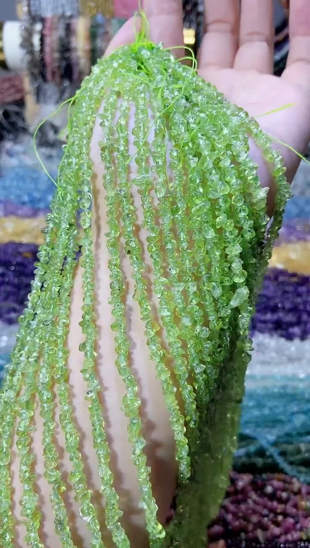 未镶嵌珠宝半成品水晶橄榄