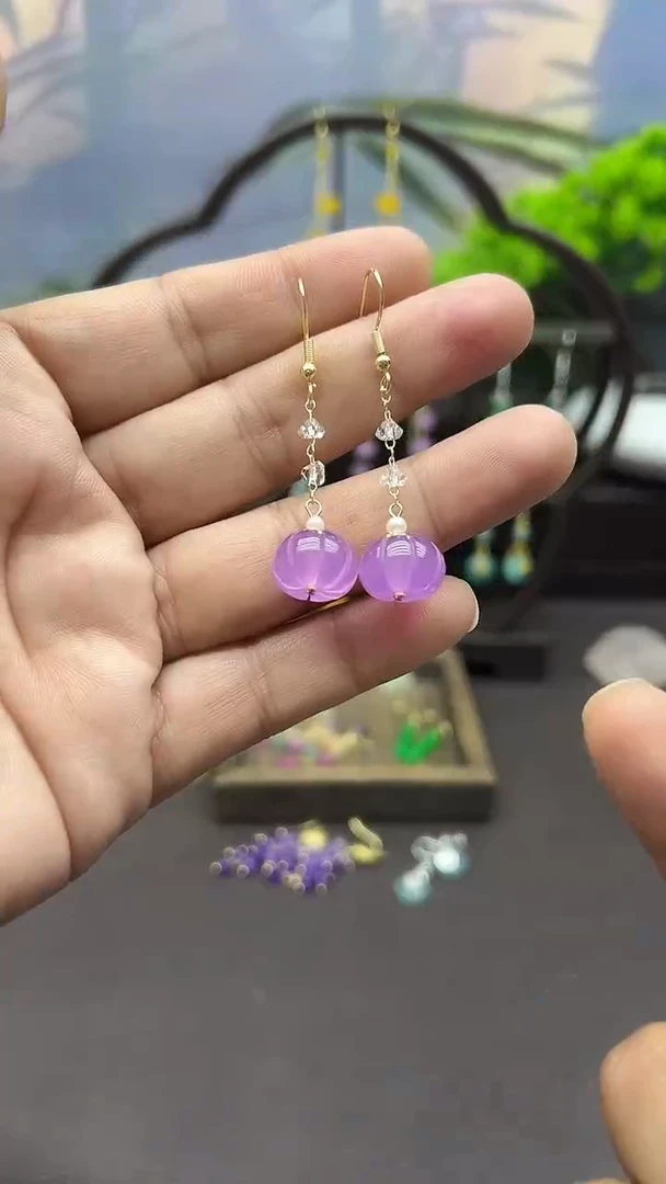 未镶嵌耳饰玛瑙/玉髓205