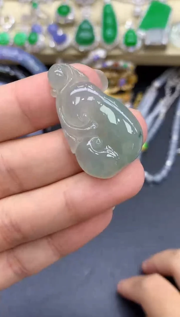 颈饰未镶嵌翡翠201-中国好珍宝