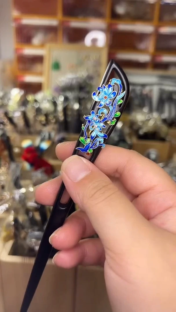 非金属木质ꕥ****⁴繁花单簪