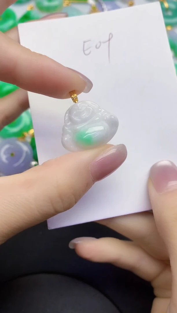 颈饰未镶嵌翡翠缅甸天然翡翠A货