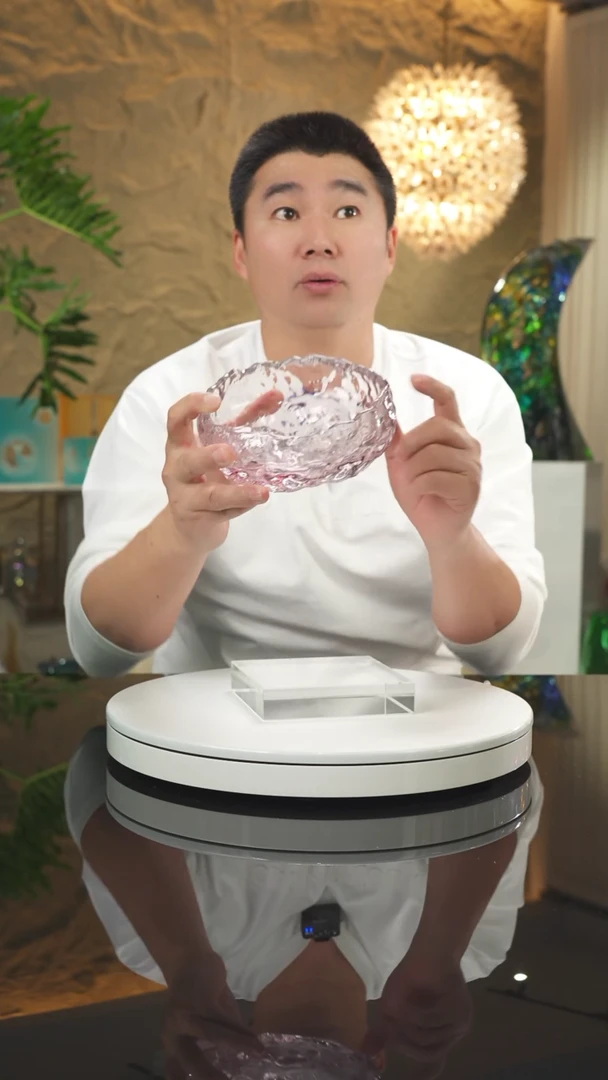 【闪购商品】摆件福利粉色果碗