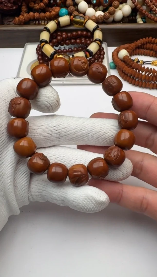 手串猴头核桃文玩10mm猴头手串