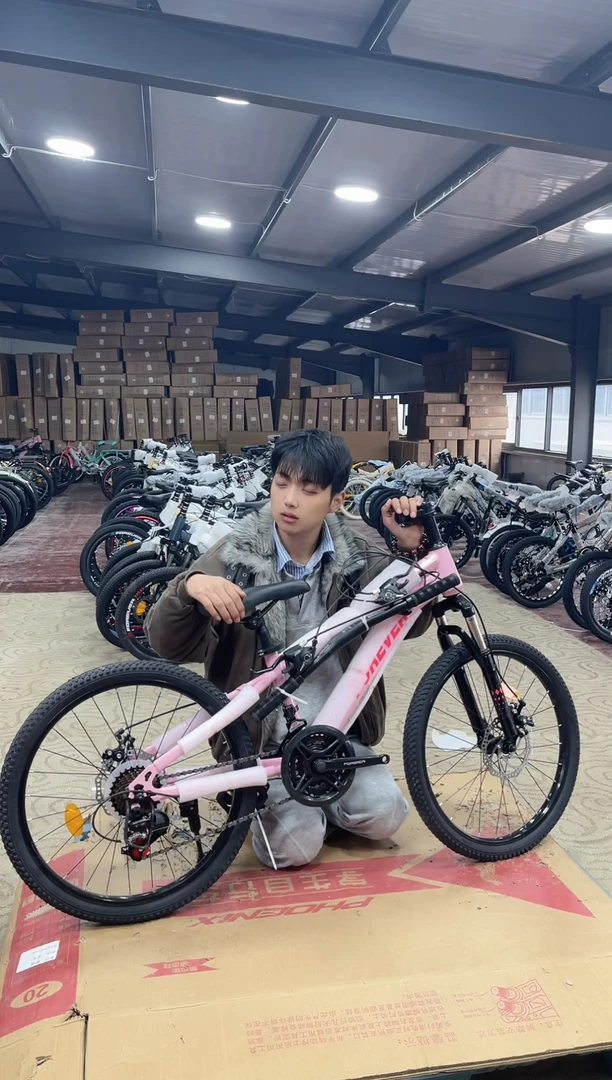 22寸-21速-粉【默认微瑕，不退不换，介意勿拍】