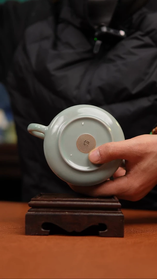 【闪购商品】瓷片手工仿古石瓢壶微瑕福利