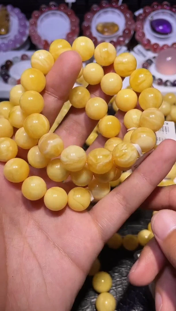 手链蜜蜡未镶嵌蜜蜡单圈A13（多样性发其一）