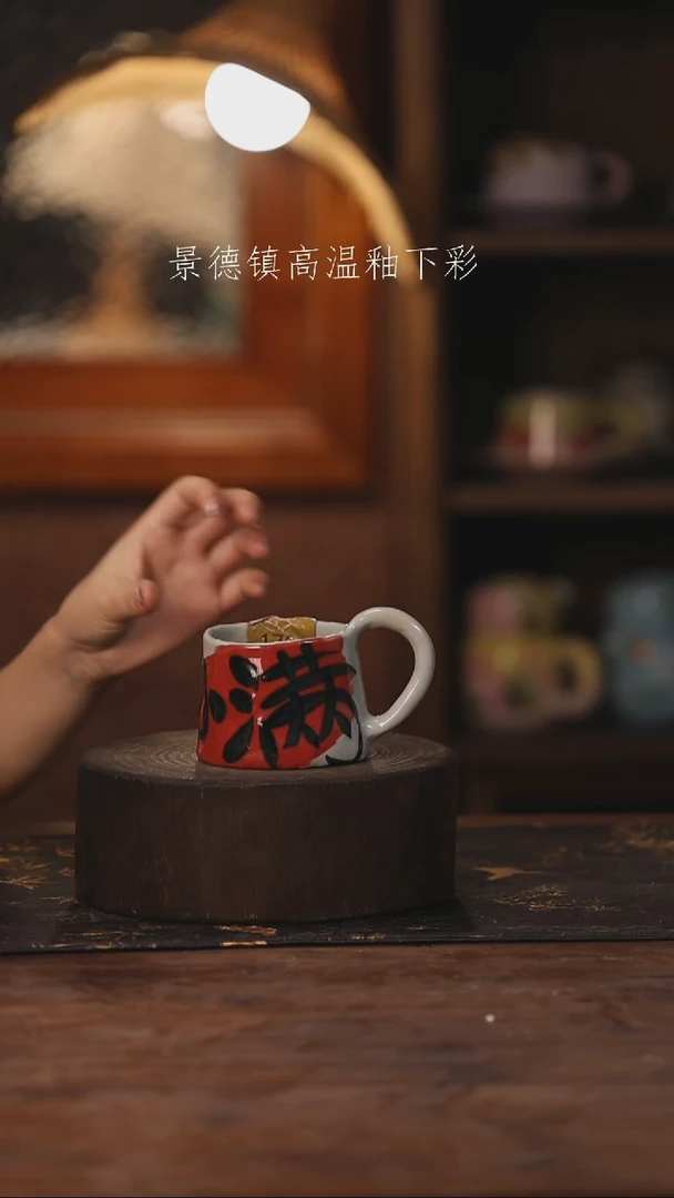 陶瓷景德镇高温釉下手绘陶瓷170