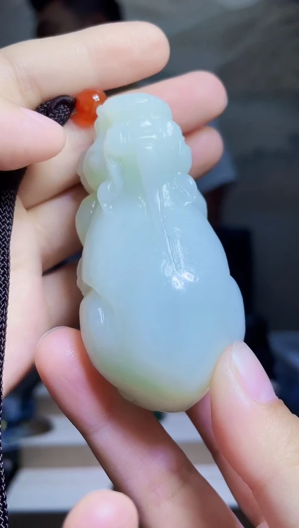 颈饰未镶嵌和田玉快***树1
