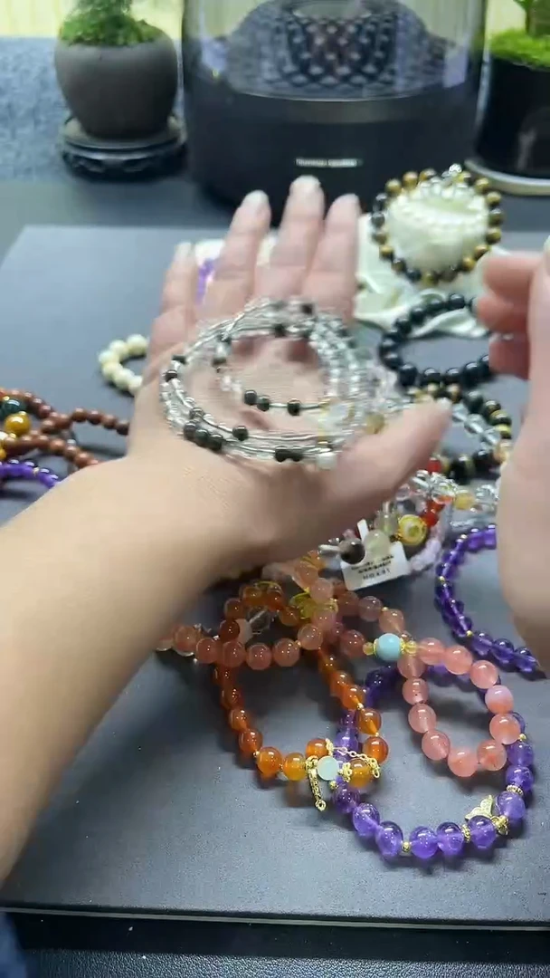 【闪购商品】水晶手链合金浮力A190122